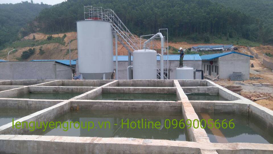 Hệ thống xử lý nước cấp trại lợn Hòa Yên - Yên Bái